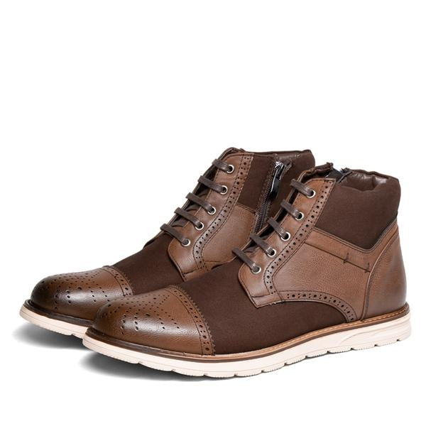 The Ankle Boot in Brown