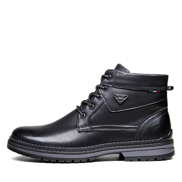 The Barzini Boot in Black
